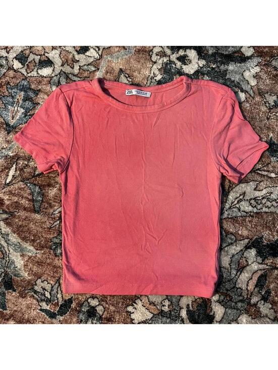 Zara Tops - Zara Women's Pink Tshirt